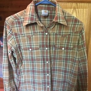 Women’s Carhartt flannel shirt, size small